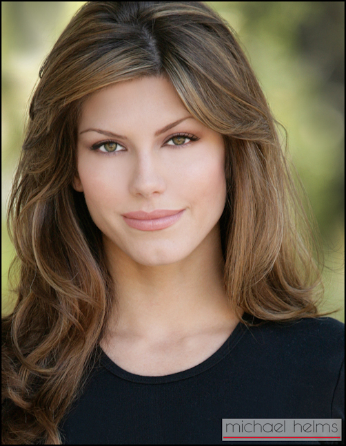 female actor headshot