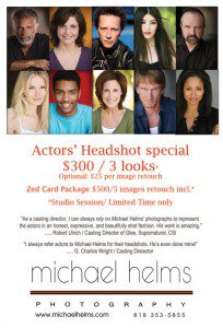 actors headshot los angeles 